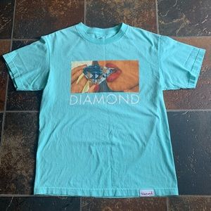 Diamond Short Sleeve Shirt Mens Medium